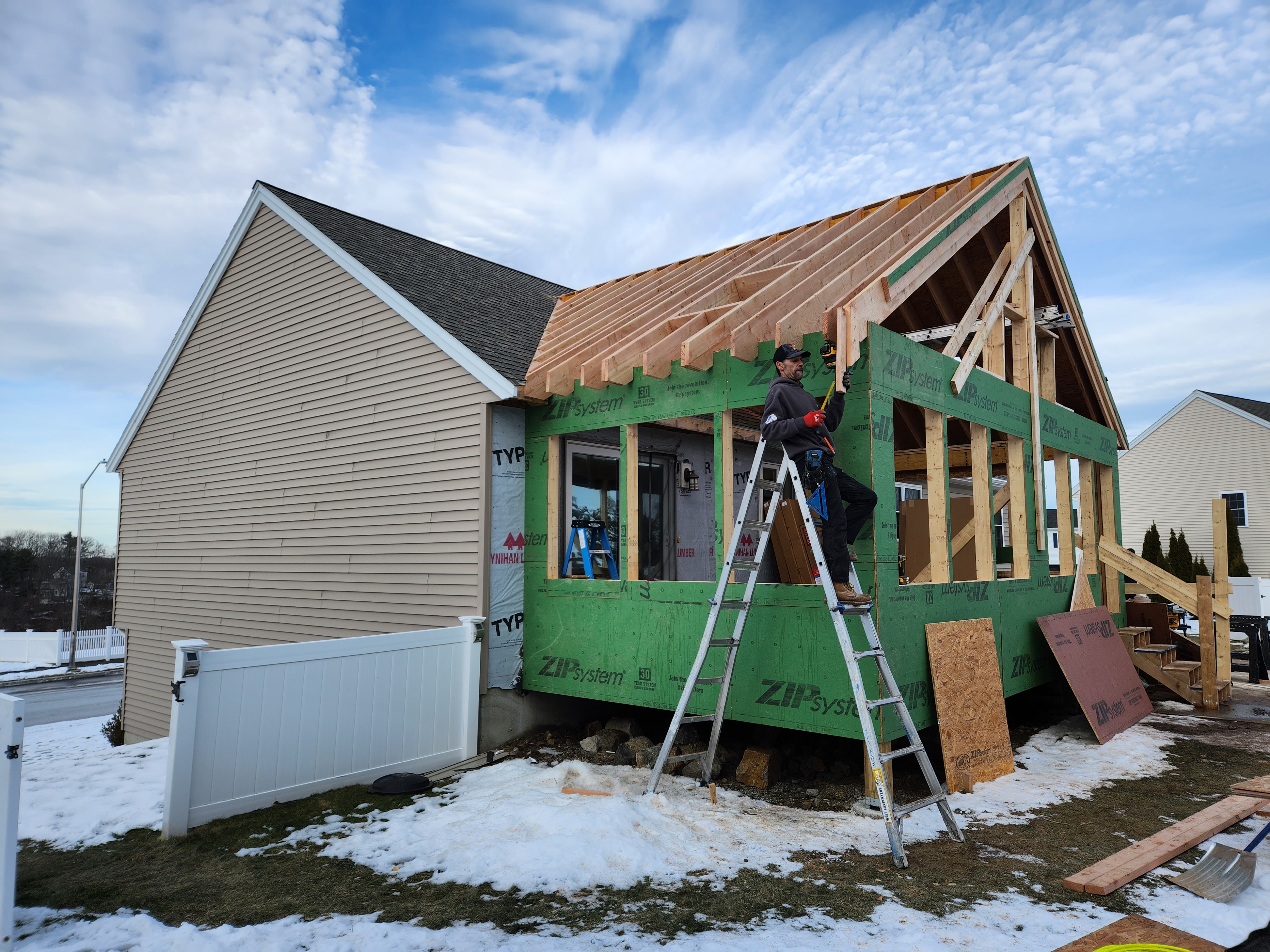 Home Addition Before